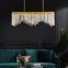 Luxury K9 crystal Chandelier Lamp Brass chandelier lighting for living room and dining room