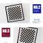 63*63  grid 4*4mm optical glass calibration target  checkerboard  calibration plate vision camera calibration target distortion calibration target can be customized