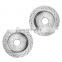 Front+Rear Rotors For 2005 2006 2007 2008 2009 2010 GRAND CHEROKEE 52089275AB