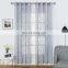 2019 most popular Fancy dobby voile design curtains panel 52"x95"