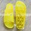 Women slippers new rainbow crystal candy color pvc beach bathroom ladies jelly slippers