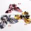 Fashion Flower Print Chiffon Scrunchie Elastic Hair Band Bow Hairs Ropes Ladies Head Band Girls Hair Ties Women Hair Accessories