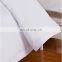 100% cotton white 5 star hotel queen size smooth touch feeling quilt cover