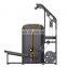 2019 perfect body building lat pulldown and seated row With 80kg Weight Stack Comercial Gym Equipment