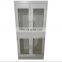 Chemical laboratory steel cabinet with glass door storage cabinet used for hospital