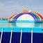 Outdoor water game inflatable rectangular metal steel frame swimming pool outdoor & accessories