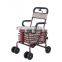 Adjustable Rollator Walker Folding shopping trolley walkers with seat for elderly