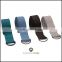 Yoga strap with metallic adjuster buckle Multi-color customized cotton yoga belt Indian supplier