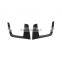 Carbon Fiber S4 Front Fog Lamp Vents Trims for Audi S4 B9 A4 Sline 2019 B Style