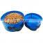 pet travel handbag and bowl set portable and foldable moisture barrier bag