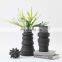 2021 Nordic Minimalism Ceramic Handcraft Matte Porcelain Round Column Flower Vase