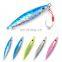 80/100/150g  Luminous Long Cast Box Packaging Jig Hook Metal Quick Sinking Fish  Fishing Lure Jig