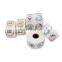 customized print logo paper packaging bags hair extension packaging stickers labels