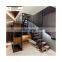 Australian/Canadian standard modern interior staircase with wooden steps indoor stairs