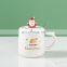 Affordable Creative Japanese Santa Luxury Christmas White Cup Ceramic Tea Cute Custom Coffee Mug