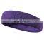 Private Logo Womens Ladies Thick Men Yoga Designer Elastic Custom Sweat Low MOQ Kids Sports Headband
