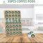 Bamboo Coffee Pod Holder Coffee 35  K-cups Pods Organizer Coffee Display Rack