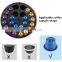 Wall Mounted Round Acrylic Coffee Capsule Holder with Magnets 20 Coffee Pods Holder for Kitchen Office