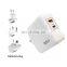 Ce Rohs Pd Qc3.0 3 Port Charger 65w Usb C Quick Charge Fast Usb Charger EU UK Pd GaN Adapter 65W GaN Wall Plug Charger