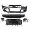 High quality Auto Body Kit For Audi A6 C7 RS6 Style Front Bumper With grill All Accessory 2012 2013 2014 2015