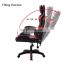Good quality elevating gaming pc chair for girl
