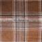 Direct factory cheap price yarn dyed fabric linen rayon blend plaid fabric