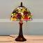 Tiffany desk lamp Tiffany stained glass lamp European Garden bedroom lamp