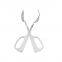 Stainless Steel Salad Servers Spoon Scissor Tong Serving Tong with Spoon Fork