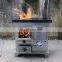 outdoor cook stainless steel Camping charcoal stove