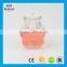 Most popular peach blossom shape 100ml clear glass wishing bottle