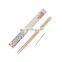 Customized Printed Wholesale Chinese disposable bamboo Chopsticks Twins Palillos de Bambu Chopsticks