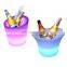 event party decorative beer Champagne Wine Drinks Beer Bucket Modern Home LED Glowing Led Rechargeable Cooler