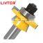 LIVTER Fillet Tenon + Side R Door Knife 1-2 handle Tungsten Carbide Wood Router Bit Set for WoodWorking