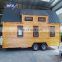 modern style tiny house caravan prefabricated house wooden prefab mobile trailer house for living