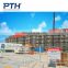 Customized Prefabricated Light steel Structure building Las vegas famous Hotel Holiday Resort