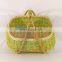High Quality Beautiful Wicker Rattan Picnic basket Handwoven Vegetable Storage basket with Handle Wholesale Supplier