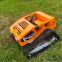 remote control mower for sale, China remote control mower with tracks price, robot slope mower for sale