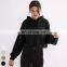 High Quality Outdoor Running Fitness Top Shoulder Drop Crop Top Long Sleeve Cotton Pullover Drawstring Hooded Sweatshirt Women