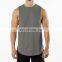 Summer New Blank Custom Sleeveless Shirt Sweat-Wicking Men's Gym Tank Top Solid Color Casual Sportswear Basketball Clothes