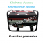 Portable 380V three phase gasoline generator