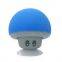New Hot Cartoon Small Mushroom Head Bluetooth Speaker Mini Phone Stand Convenient Outdoor Suction Cup Smart Small Audio