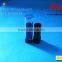Black square lip stick tube with big clear cover, empty lip balm tube with large AS cover, cosmetic lip cream tube