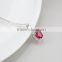 2015 new style rhodium plated diamond rhinestone pendant necklace