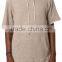 Wholesale Mens Beige French Terry Raw Hoodies