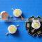 40lm - 50lm 1w led diode in pink color