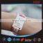 MDW207 Custom NFC polyester bracelet rfid fabric woven wristband for festival event