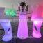 PE Plastic Bar Table with LED light and remote control YXF-50120M