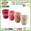  china printed flowers custom bamboo fiber water cup