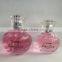 Good design heart shape glass perfume bottle