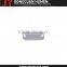 Jinyu high quality rectangle shoelace charm/metal charms